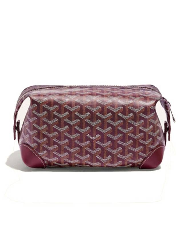 Women s Bowling 25 Clutch Burgundy BOWLIN025TY33CL33P - GOYARD - BALAAN 1