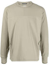 Metropolis Series Brushed Sweatshirt Green - CP COMPANY - BALAAN 1