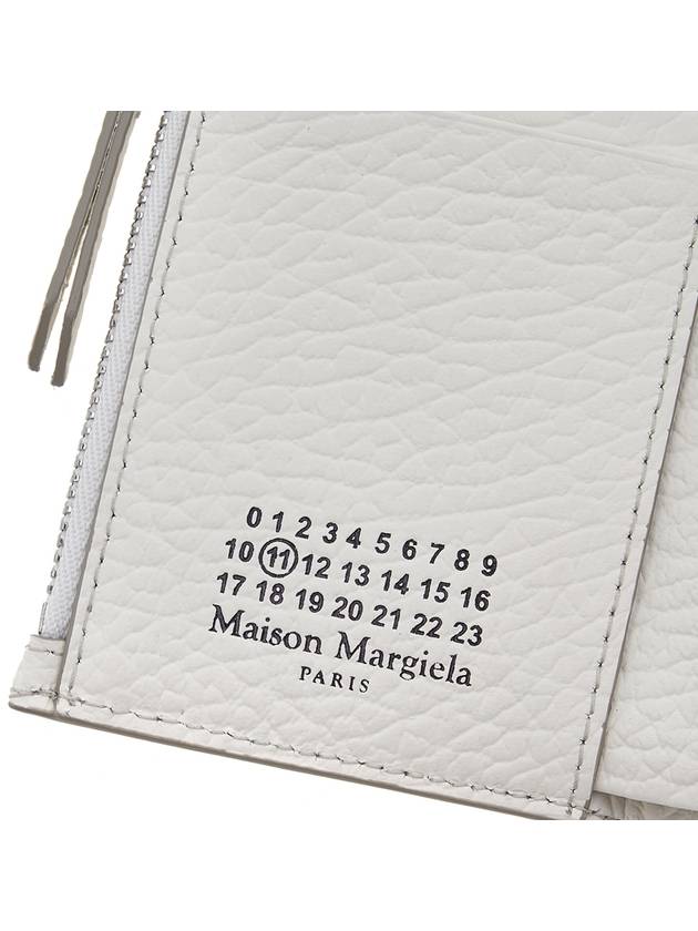 Stitched Trifold Halfwallet White - MAISON MARGIELA - BALAAN 9