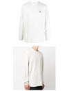 Logo Long Sleeve T-Shirt White - MONCLER - BALAAN 5