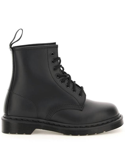 1460 Mono Milled Nubuck Leather Lace Up Worker Boots Black - DR. MARTENS - BALAAN 2