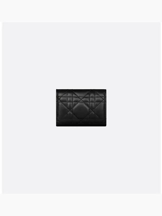 My Dior Cannage Lambskin Wallet Black - DIOR - BALAAN 4