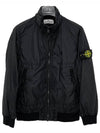 Kids Compass Badge Zip Up Jacket Black - STONE ISLAND - BALAAN 2