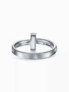 Tiffany T T1 Ring White Gold Diamond Ring Women Men - TIFFANY & CO. - BALAAN 5