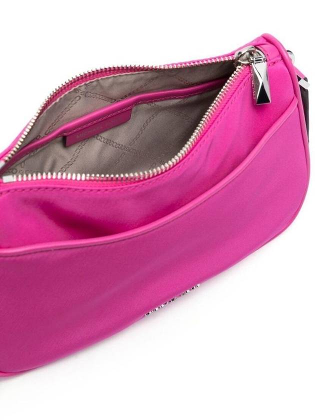 Fuchsia Pink Jet Set Crossbody Bag In Nylon Woman - MICHAEL KORS - BALAAN 3