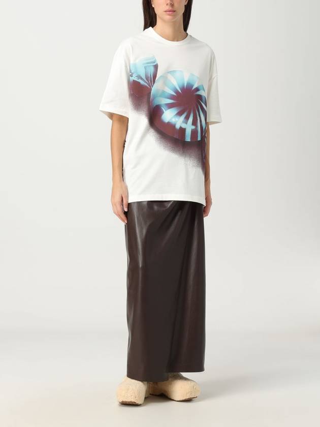 T-shirt Jil Sander in cotone con stampa - JIL SANDER - BALAAN 2