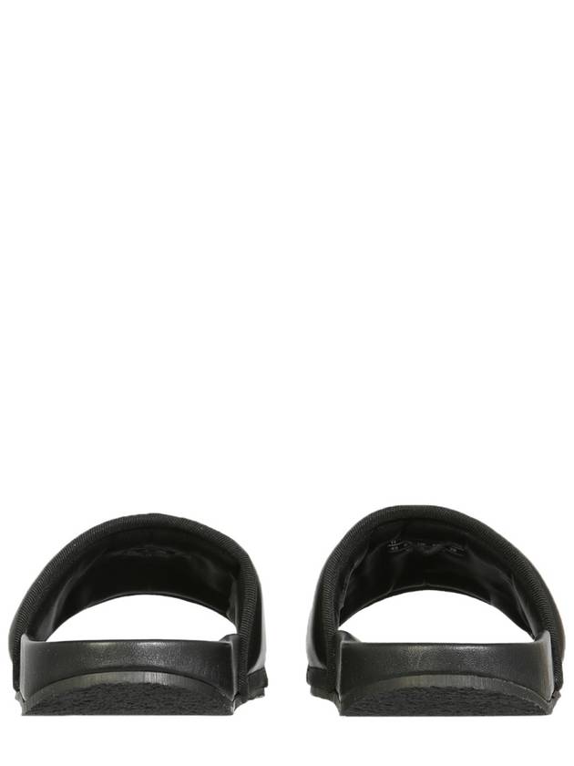 Men's Logo Padded Slippers Black - AMBUSH - BALAAN 3