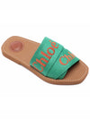 Woody Flat Mules Green - CHLOE - BALAAN 4