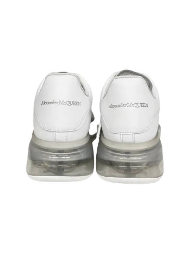 Oversized Clear Sole Low Top Sneakers White - ALEXANDER MCQUEEN - BALAAN 4