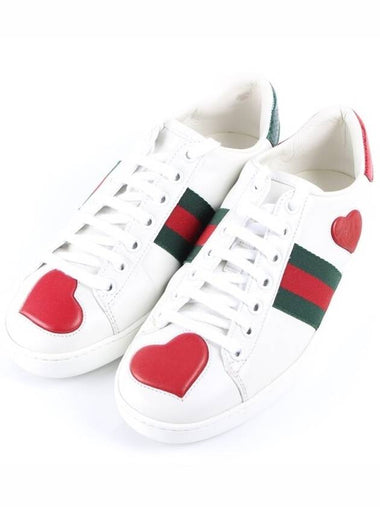 Heart Ace Sneakers 35 5 225 - GUCCI - BALAAN 1