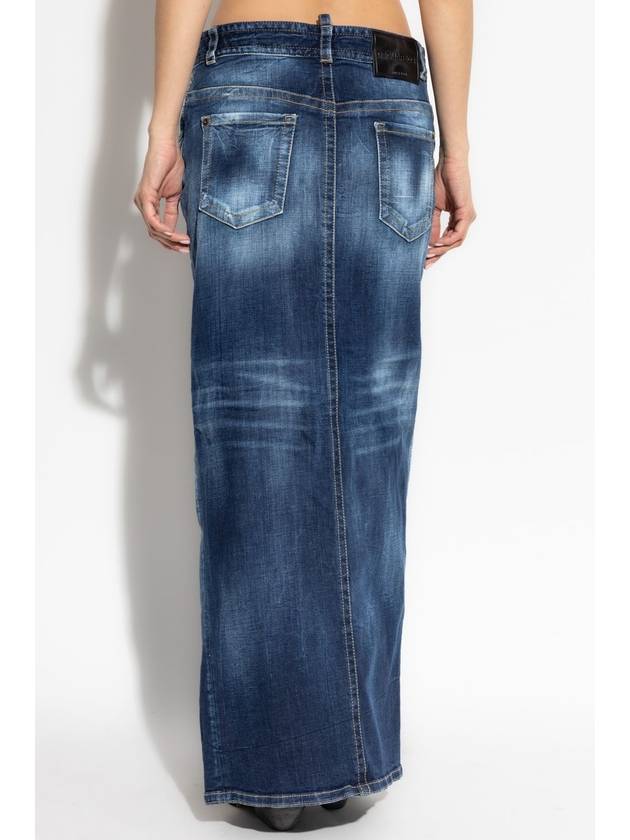 Dsquared2 Denim Skirt, Women's, Blue - DSQUARED2 - BALAAN 4