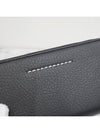 Embossed Numeric Logo Zip Around Long Wallet Black - MAISON MARGIELA - BALAAN 7