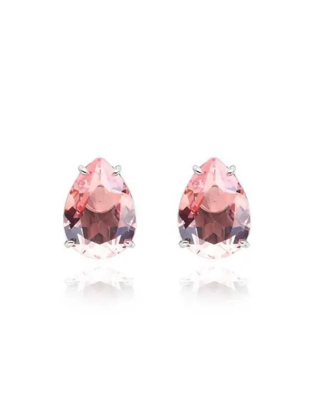 Gema Kite Cut Stud Earrings Gold Pink - SWAROVSKI - BALAAN 3