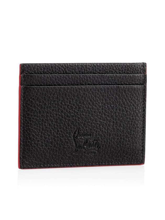 Chios Spike Card Wallet Black - CHRISTIAN LOUBOUTIN - BALAAN 4