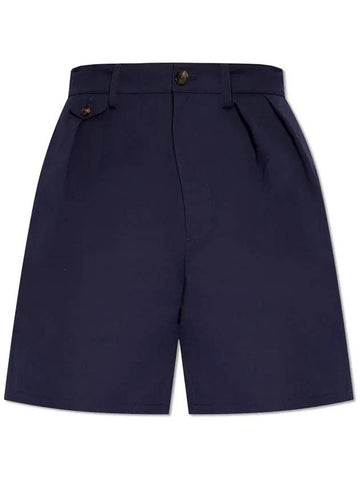 Mid-Rise Pleated Bermuda Shorts MTR021CO262 U546 - BALLY - BALAAN 1