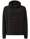 Light Fleece Logo Hoodie Black - CP COMPANY - BALAAN 3