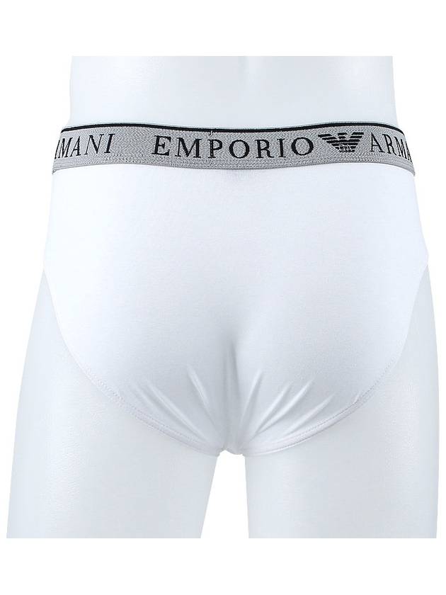 Men's Triangle Cotton Briefs 2 Pack - EMPORIO ARMANI - BALAAN 5