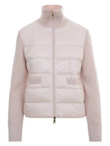 9B00033 M1241 51M Women s Wool Padded Quilted Zipper Jacket 1144422 - MONCLER - BALAAN 1