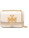 Eleanor Convertible Small Shoulder Bag Ivory - TORY BURCH - BALAAN 1