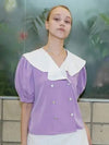 Sailor Frill Blouse Purple - DAMAGE MNEMONIC - BALAAN 1