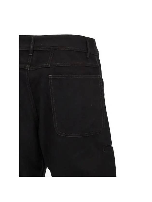 Twisted Workwear Straight Pants Black - LEMAIRE - BALAAN 5