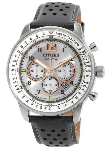 Citizen Chronograph Grey Dial Men's Watch CA4500-24H - CITIZEN - BALAAN 1