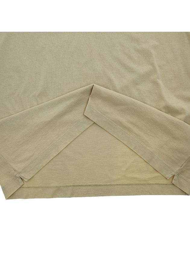 Diag Tab Long Sleeve T-Shirt Beige - OFF WHITE - BALAAN 11