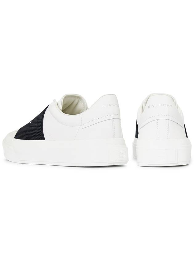 City Court Band Logo Low Top Sneakers White - GIVENCHY - BALAAN 7