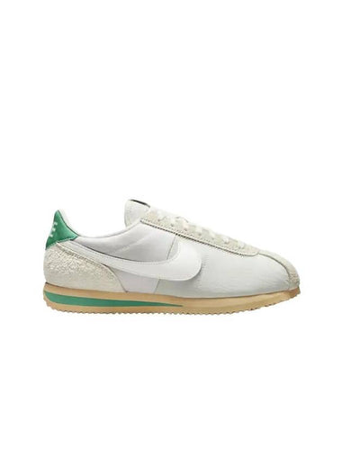 Cortez Sail & Stadium Green Low Top Sneakers White - NIKE - BALAAN 1