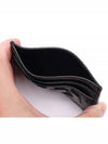 Car Embossed Grain Calfskin Card Wallet Black - BALENCIAGA - BALAAN 7