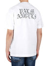 Burning Head Short Sleeve T-Shirt White - PALM ANGELS - 5