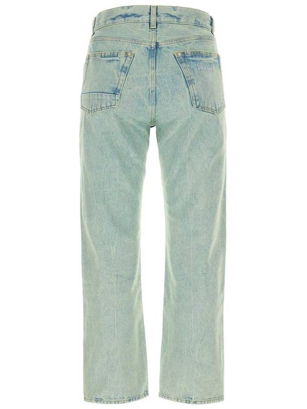 Denim Straight Pants PMYA040S24DEN0015103 - PALM ANGELS - BALAAN 3