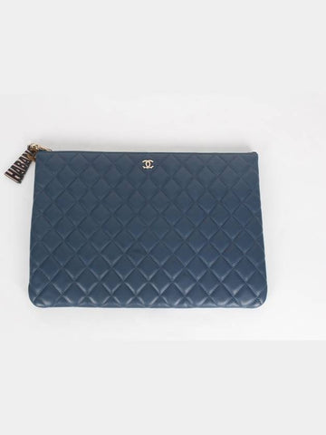 Havana Clutch Blue L - CHANEL - BALAAN 1