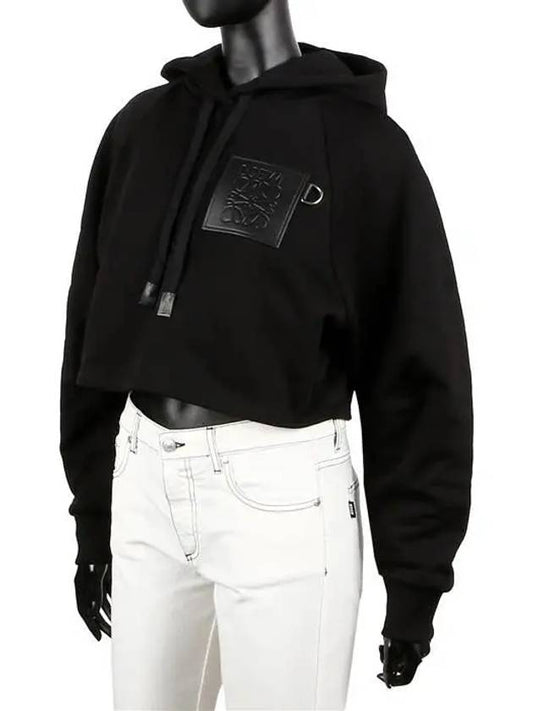 Hooded Sweatshirt S359Y25X41 1100 BLACK - LOEWE - BALAAN 2
