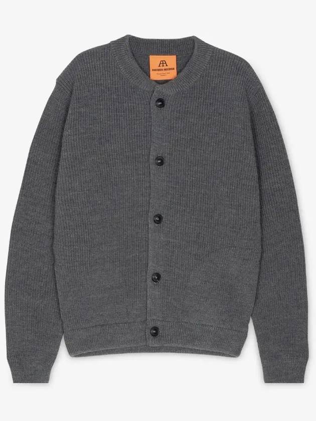 Skipper gray cardigan SKIPPER JACKET GRAY - ANDERSEN-ANDERSEN - BALAAN 2