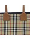 London Check Medium Cotton Tote Bag Archives Beige - BURBERRY - BALAAN 4