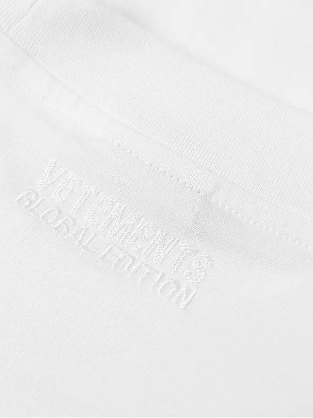 France Logo Short Sleeve T-Shirt White - VETEMENTS - BALAAN 5