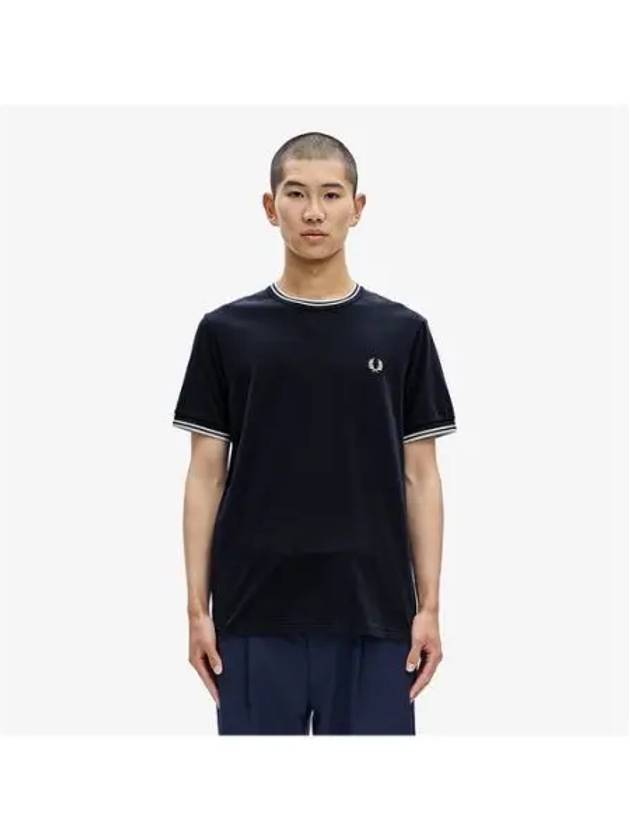 Fred Perry Baseline Twin Tip T Shirt 795 AFPM2411588 - FRED PERRY - BALAAN 1