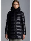 SUYEN long down padding black - MONCLER - BALAAN 1