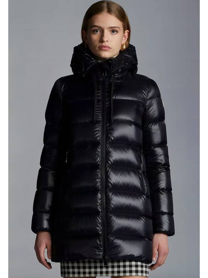 Women's Suyen Long Padding Black - MONCLER - BALAAN 2