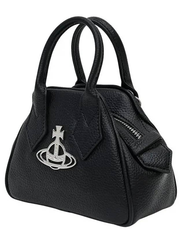 Mini Yasmin Tote Bag Black 5C010006W S000D N403 - VIVIENNE WESTWOOD - BALAAN 4