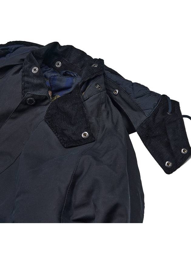 Winter Bedale Wax Jacket Navy - BARBOUR - BALAAN 11