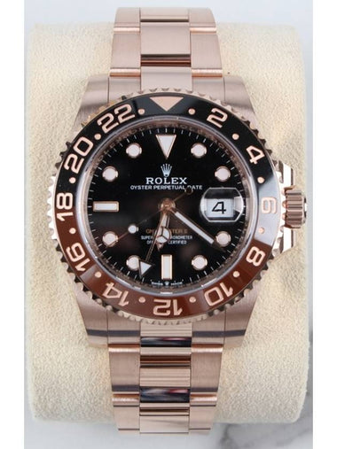 Rolex GMT Master 2 Root Beer Rose Gold 21 Years - ROLEX - BALAAN 1