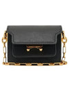 Trunk Nano Chain Crossbody Bag Black - MARNI - BALAAN 4