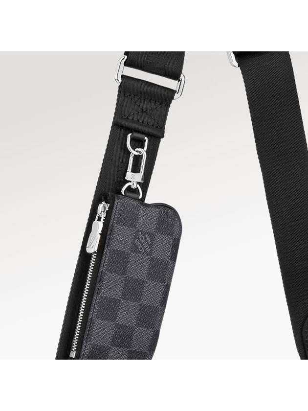 Damier Trio Messenger Bag Grey - LOUIS VUITTON - BALAAN 7