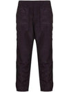 Poly Colour Frame Straight Pants Black - STONE ISLAND - BALAAN 5