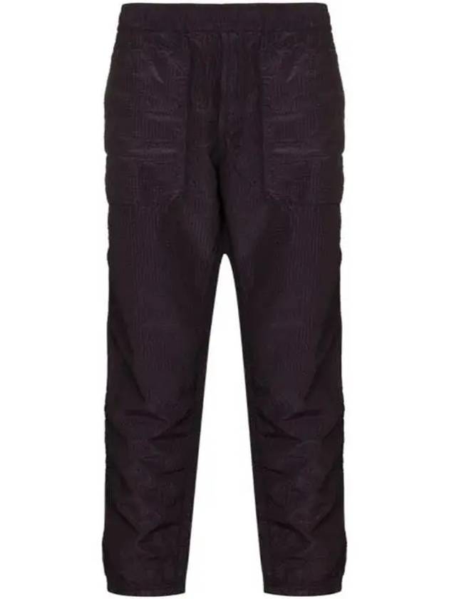 Poly Colour Frame Straight Pants Black - STONE ISLAND - BALAAN 5