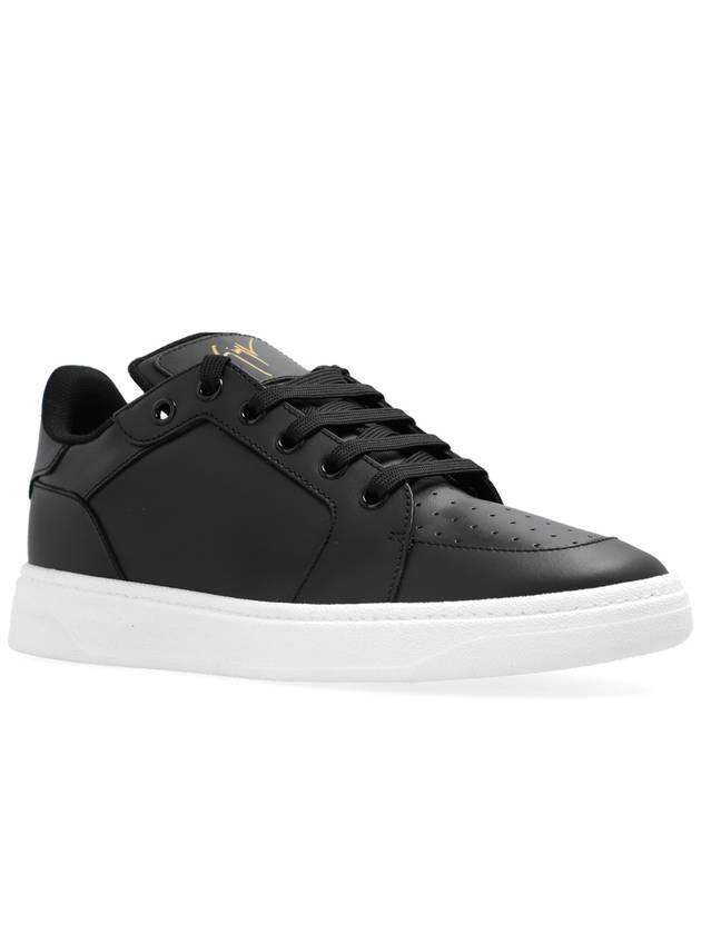 Giuseppe Zanotti Sneakers With Logo, Men's, Black - GIUSEPPE ZANOTTI - BALAAN 4