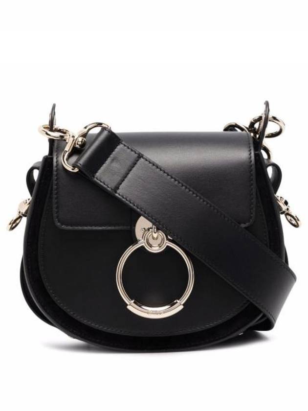 Tess Small Shoulder Bag Black - CHLOE - BALAAN 2