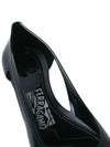 Vara Bow Jelly Ballet Flat Black - SALVATORE FERRAGAMO - BALAAN 8